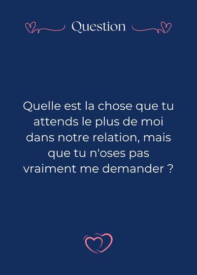 Quelle est la chose la plus folle que tu aies jamais faite par amour ?